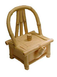 Bamboo Chair Yixing Teapot