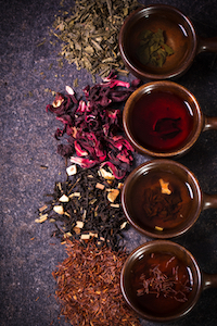 Prepare a thoughtful array of teas.