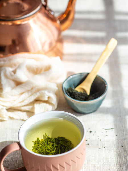 Harvested in the spring, this first-flush green grows under the careful management of Farmer Katahira who grew up on a family tea farm and has learned first-hand the intense labor in both the harvesting and processing that results in a fine Sencha.