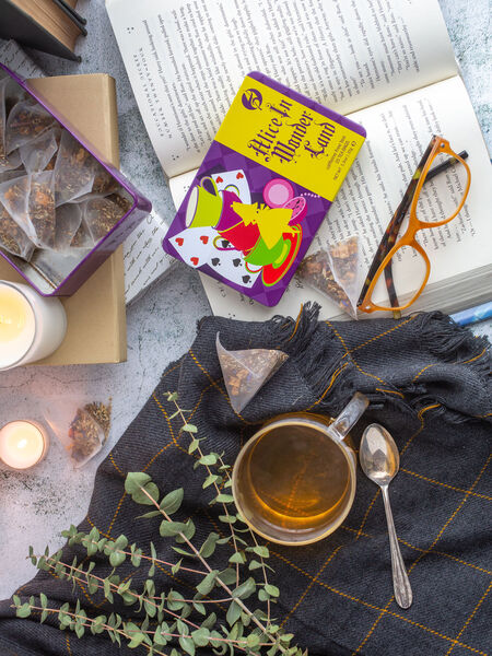Combine the art of tea in literature and in tin design. Adagio's Story Time teabags in decorative tins make a great gift for any age.