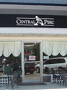 Central Perc European Café Exterior