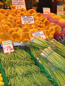 Produce at Pike Place Market