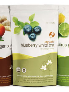 Adagio's new packaging