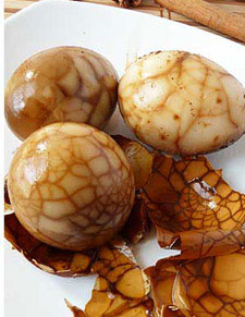 Tea marbled eggs