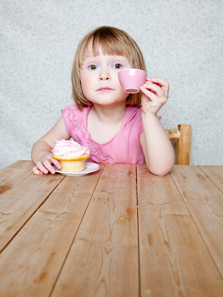 A Perfect Lady at Teatime