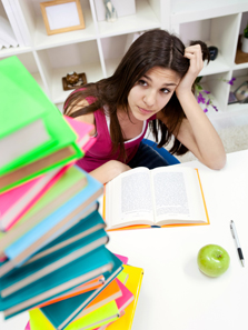 "I think I'll organize these books by color."