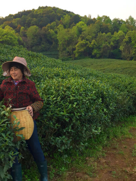 Guo Ya Ling on her farm