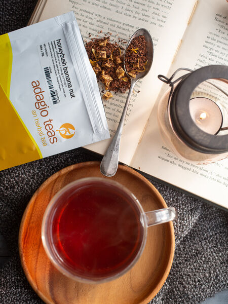 Not only is it a fantastic dessert tea, but honeybush is loaded with antioxidants. What this means for you is that since antioxidants help reduce inflammation from free radicals in the environment.