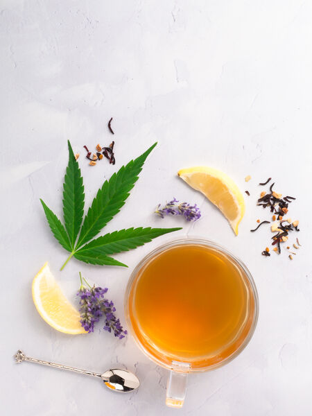 The CBD is carefully extracted from natural hemp leaves, converted into a powder or oil, and added to pills for therapeutic purposes, creams for topical applications, and in foods and beverages.