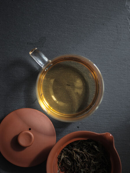 Adagio’s Wuyi Ensemble and Wuyi Da Hong Pao are two stellar examples of roasted Fujian oolongs from the Wuyi Mountains, each with a mineral character, balanced with deep fruitiness.