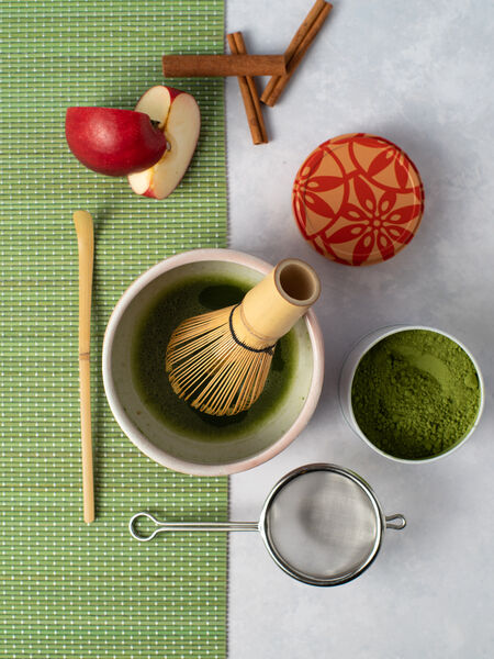 The Chasen is a completely silent tool and the sound of the bamboo moving briskly through the matcha and softly touching the side of the bowl can be incredibly relaxing, especially because most people enjoy their matcha first thing in the morning.