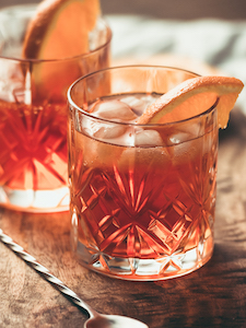 Autumnal Tea Cocktails Adding smokyfall flavor to a traditional Old Fashioned transforms the experience!