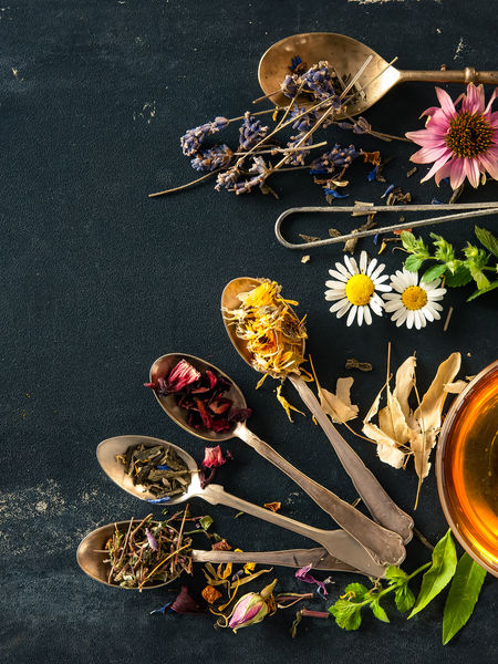 Recuperation Tea Ingredients for self-care