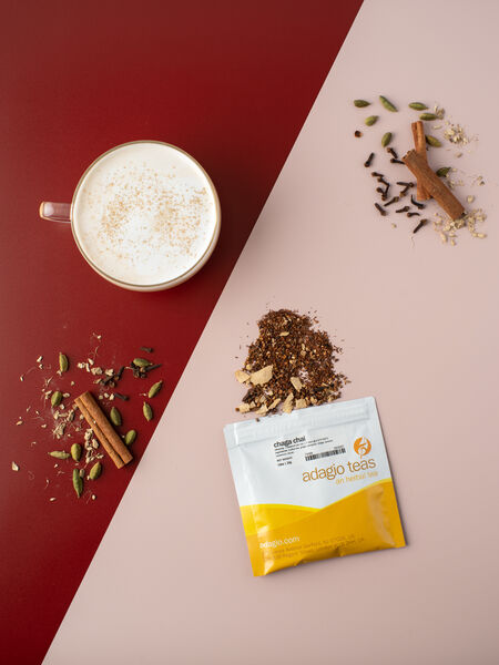 Popular for their many health benefits, Chaga mushrooms grow in birch forests of northern latitudes and have long been enjoyed by indigenous peoples. Added to tea, they make a perfect partner to add even more antioxidants and soothe the soul. Enjoy our Chaga chai spices, and a touch of coconut to make a warming, soothing cup.